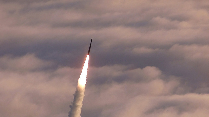 ВВС США провели пуск межконтинентальной ракеты Minuteman III