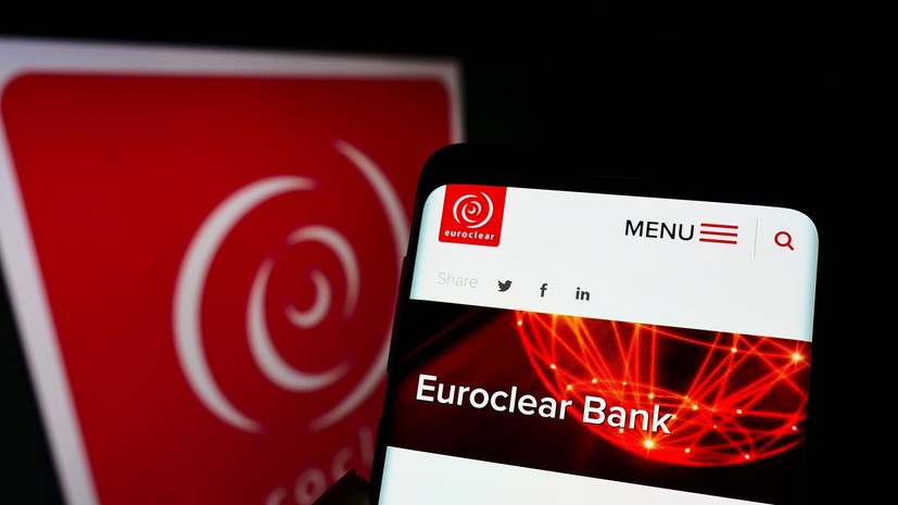 ЦБ потребовал немедленно взыскать с Euroclear Bank порядка €200 млрд