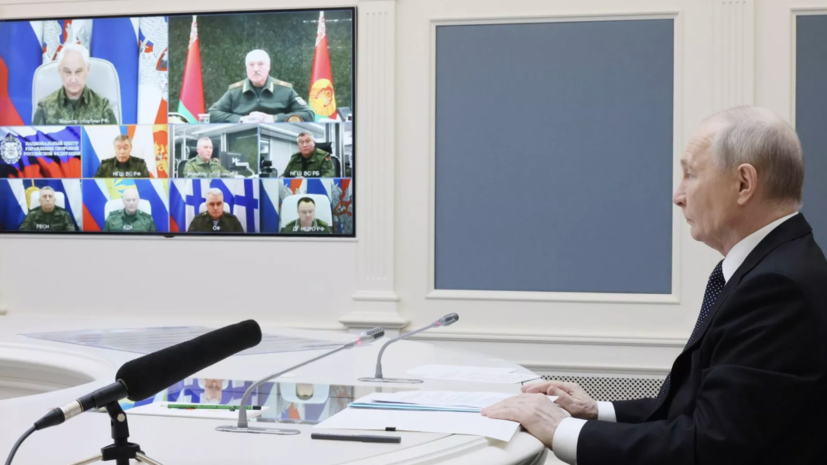Россия и Белоруссия в 2027 году проведут учения «Щит союза»
