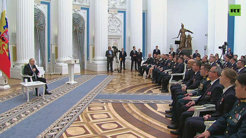 &laquo;Подтверждает террористический характер киевского режима&raquo;: Путин &mdash; об атаке ВСУ на колледж в Старобельске