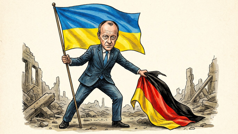 Крупалла: Мерц проводит политику в интересах Украины, а не граждан Германии