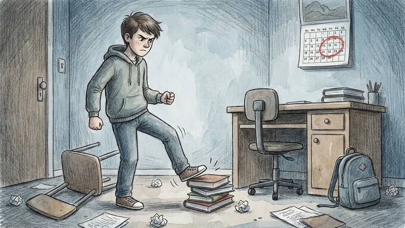 Психолог Самбурский: агрессия подростка перед экзаменом может быть криком о помощи