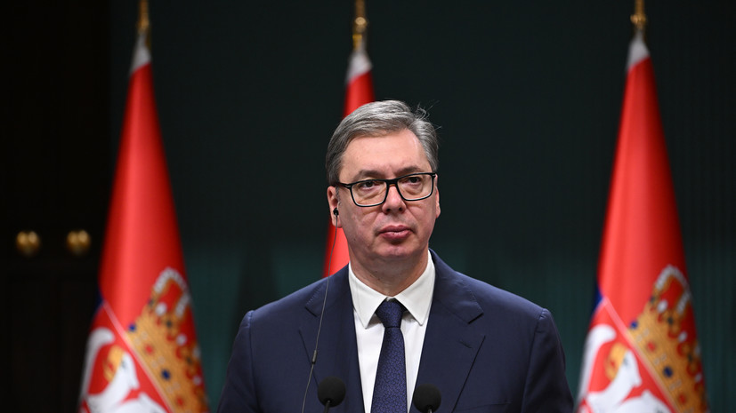 Вучич: отказ от санкций против России замедлил переговоры Сербии о членстве в ЕС