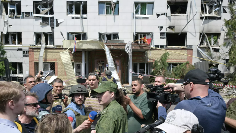 Лантратова: визит иностранных СМИ в ЛНР помешал попыткам оправдать удар ВСУ