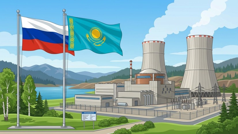 Россия и Казахстан реализуют флагманский проект в области мирного атома