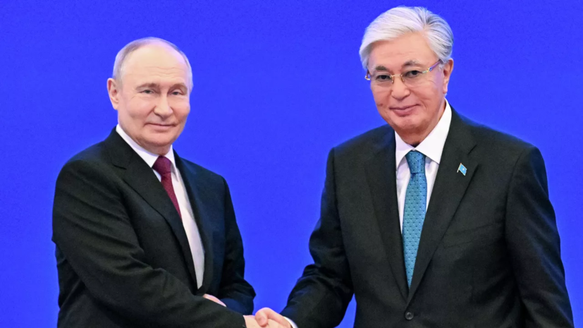 Песков: Путину и Токаеву на неформальной встрече удалось обсудить много вопросов
