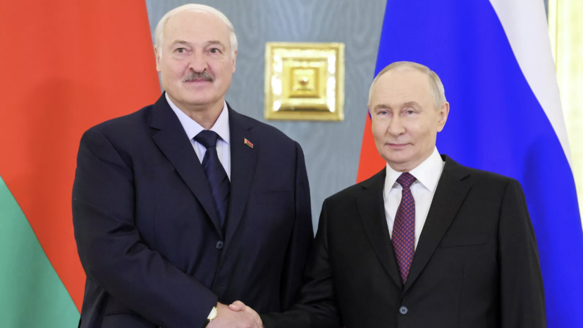 «Пул Первого»: встреча Лукашенко и Путина продлилась почти полтора часа