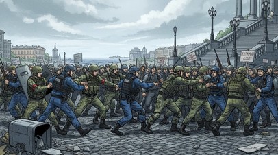 В&nbsp; Одессе произошёл конфликт сотрудников ТЦК и полиции с гражданскими