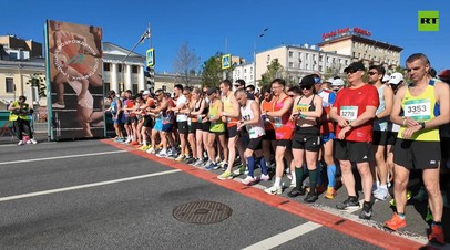 В Москве прошла эстафета по Садовому кольцу