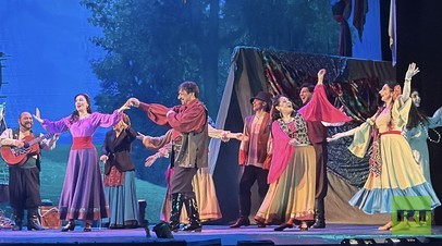 В&nbsp; театре «Ромэн» состоялась премьера спектакля «Цыганка Аза»