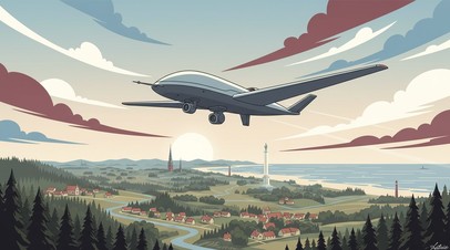 Минобороны&nbsp; Латвии: над страной зафиксирован БПЛА