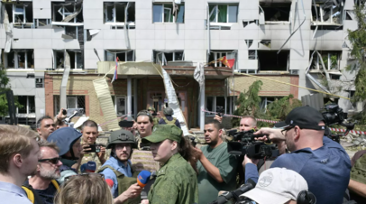 Лантратова: визит иностранных СМИ в ЛНР помешал попыткам оправдать удар ВСУ