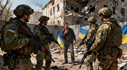 РИА Новости: заградотряды ВСУ угрожают украинским боевикам расстрелом