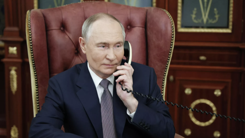 Путин и Пашинян по телефону обсудили итоги прошедшего в Астане заседания ВЭЕС