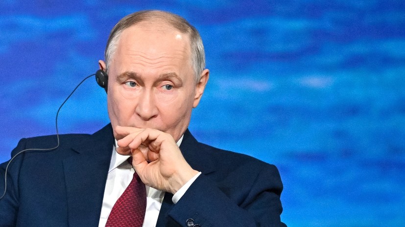 Путин оценил уровень госдолга в России в 16,4% ВВП