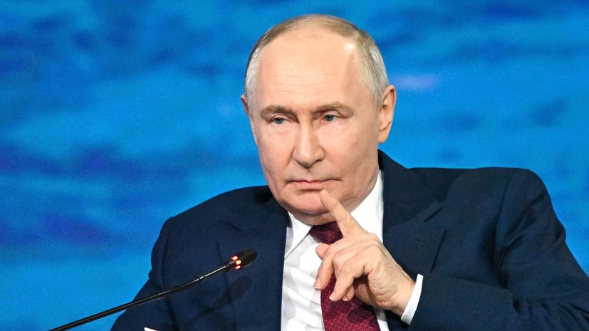 Путин: под контролем Киева в ДНР осталось меньше 15% территории