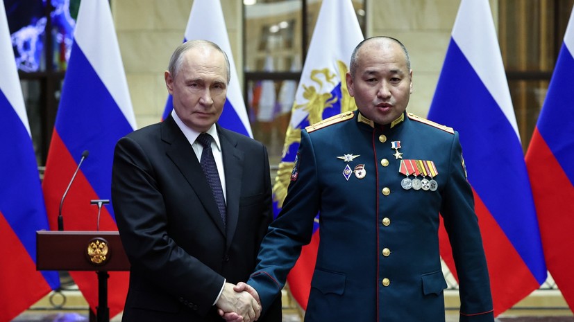 На СВО погиб Герой России Очир-Горяев, с которым Путин говорил на прямой линии