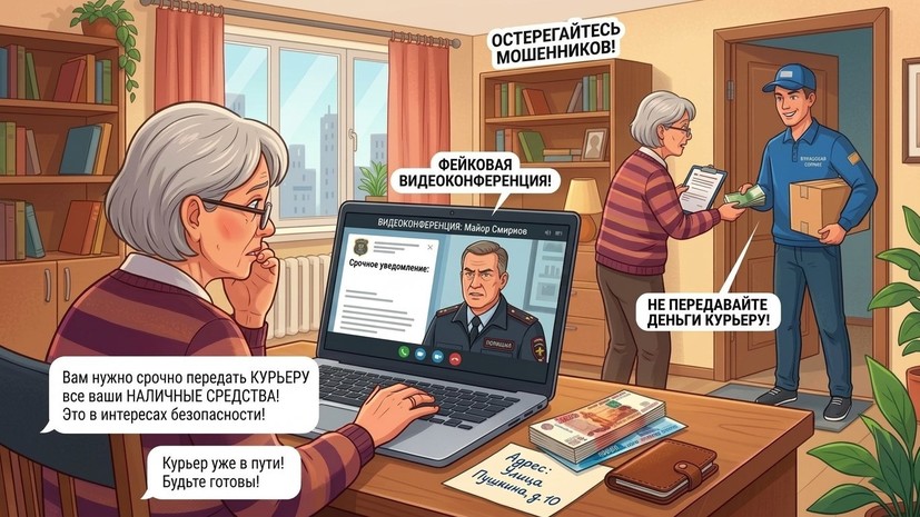В Москве предупредили об уловке мошенников с письмами о &laquo;видеоконференции&raquo;