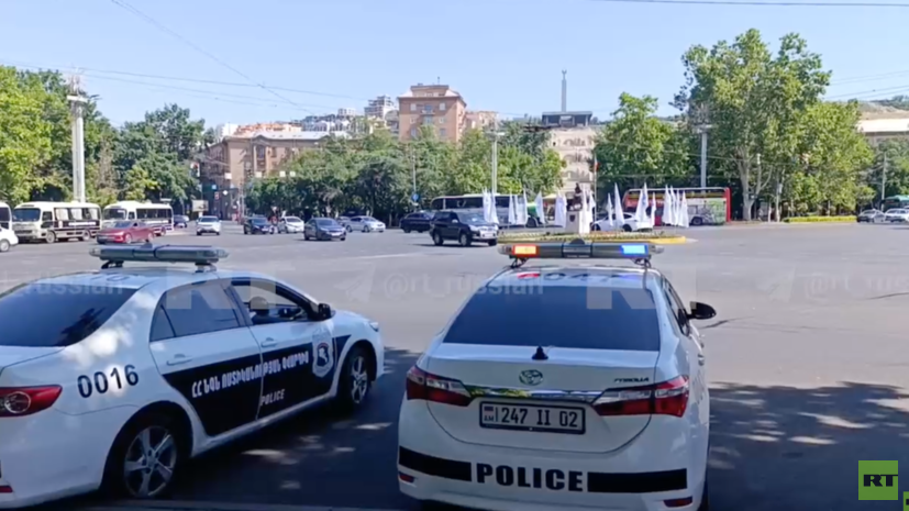 В центре Еревана перед выборами повысили меры безопасности