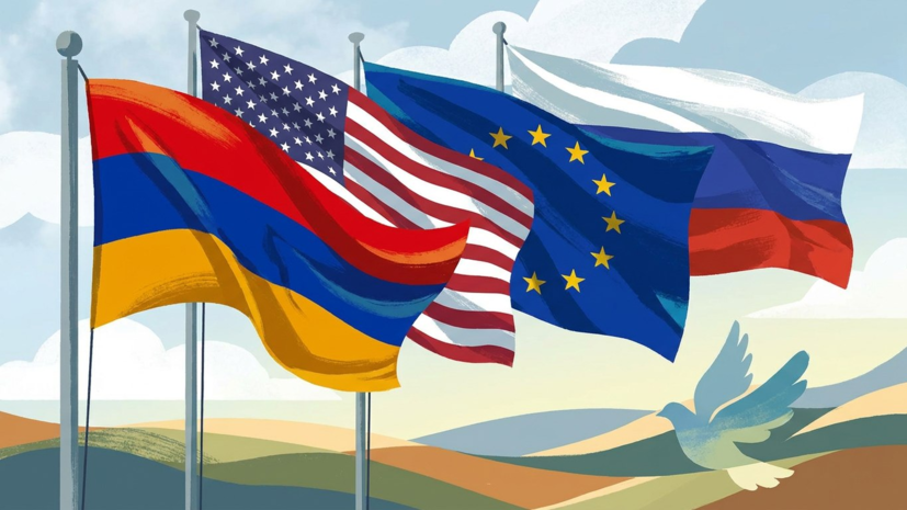 Карапетян обещал баланс в отношениях с Россией, ЕС и США при победе на выборах