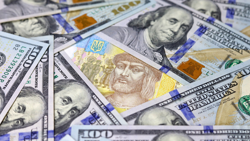 Курс доллара на Украине превысил отметку в 45 гривен