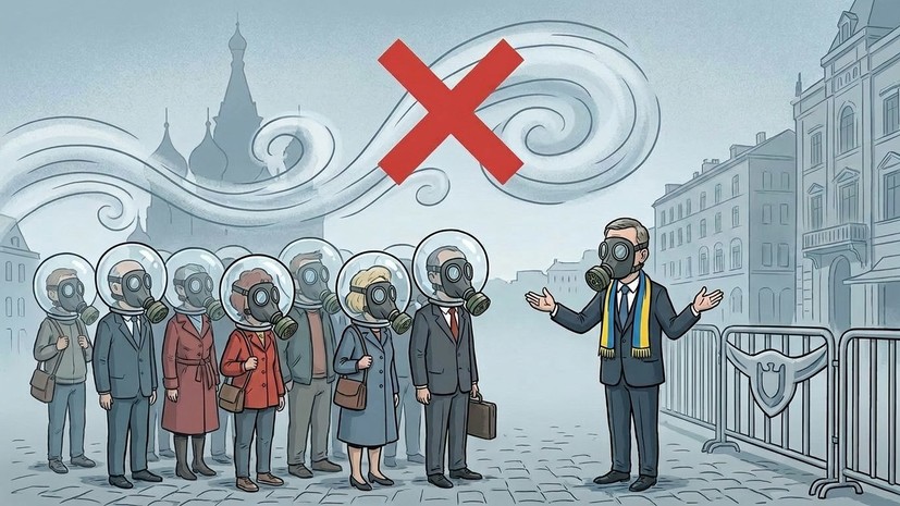 Посольство России предложило ЕС запретить дышать российским воздухом