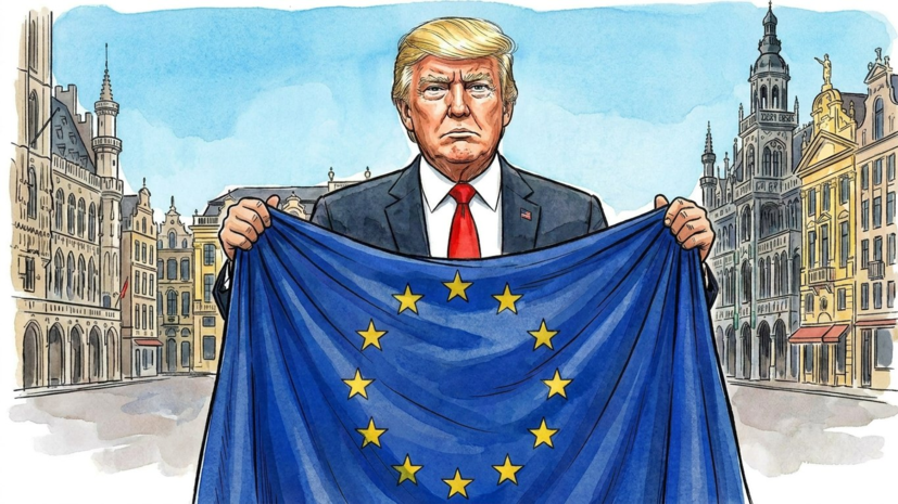 Bloomberg: в ЕС хотят получить поддержку Трампа для участия в диалоге по Украине