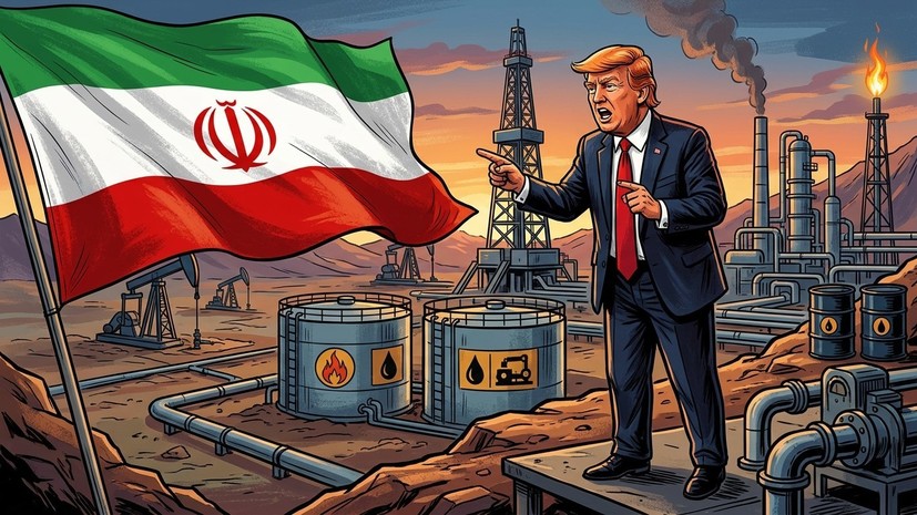 Трамп: США намерены установить контроль над иранским рынком нефти и газа