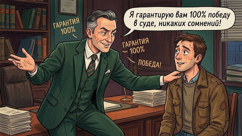 Юрист Фаст: обещание стопроцентной победы в суде должно насторожить клиента