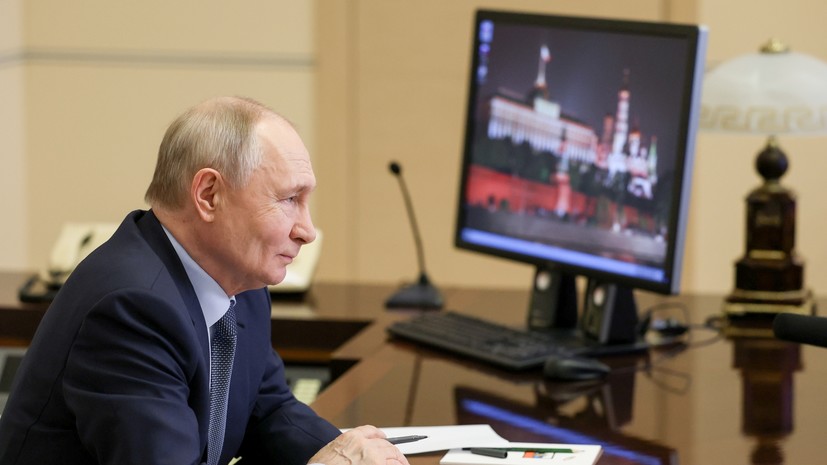 Путин: Россия ведёт активную работу по развитию FPV-дронов и беспилотников с ИИ