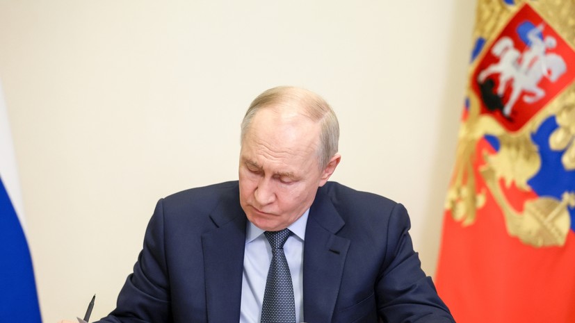 Путин: российские войска будут наращивать ответные удары