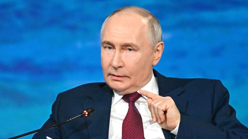 Путин: Россия готова вести переговоры по Украине, но с учётом своих интересов