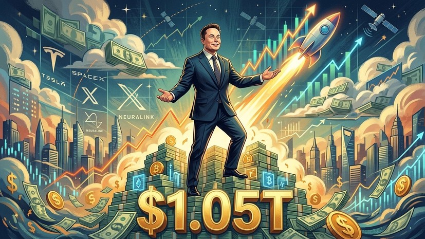Bloomberg: состояние Илона Маска достигло $1,05 трлн