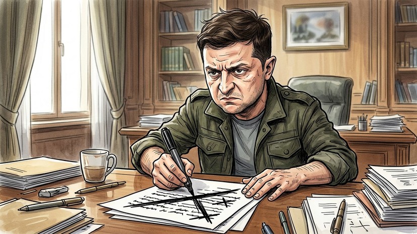 Зеленский исключил русский из списка подлежащих защите языков на Украине