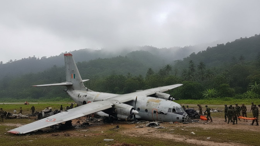 ВВС Индии: пять человек погибли при крушении Ан-32 в Ассаме