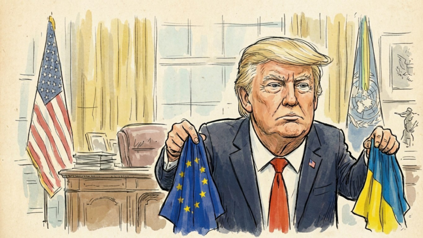 Ушаков: Трамп заявил, что ради мира готов воздействовать на ЕС и Киев