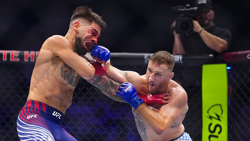 Топурия избежал перелома глазницы в бою с Гейджи на турнире UFC