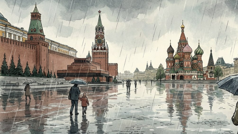 Синоптик Позднякова: дожди продлятся в Москве до конца рабочей недели