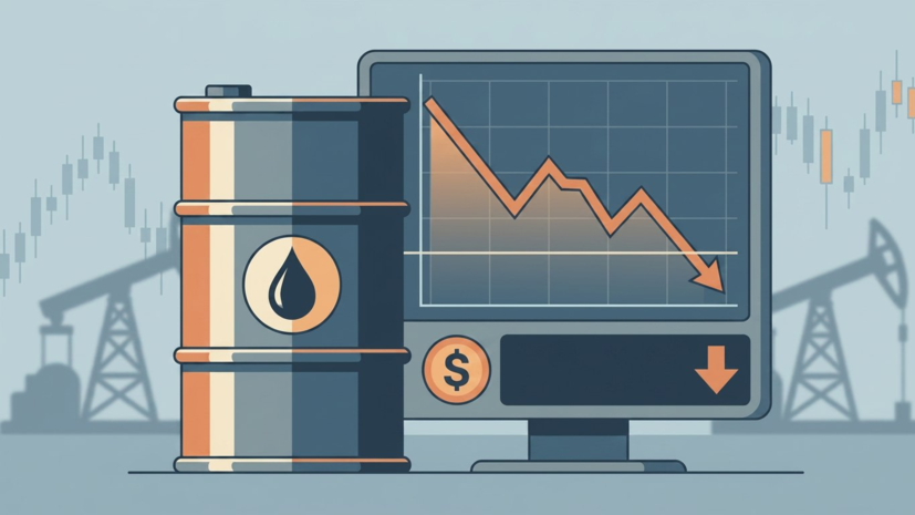 Цена нефти Brent опустилась ниже $80 за баррель