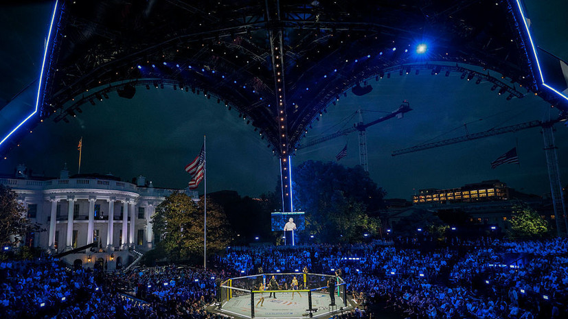 ФБР пресекло атаку дронов на турнир UFC в Белом доме