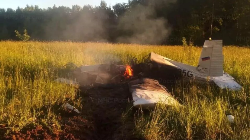 СК: одна из версий крушения самолёта в Подмосковье &mdash; ошибка пилотирования