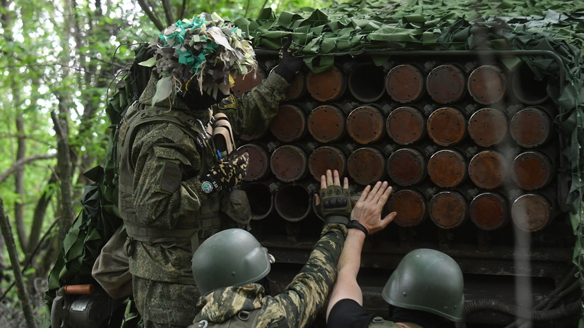 РСЗО &laquo;Торнадо-С&raquo; ВС России разбомбили позиции ВСУ в Харьковской области