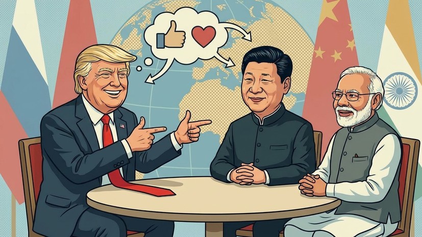 Трамп назвал Си Цзиньпина и Моди своими любимыми мировыми лидерами