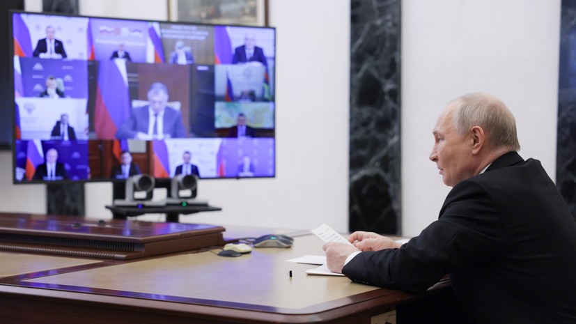 Путин: ВСУ теряют одну территорию за другой