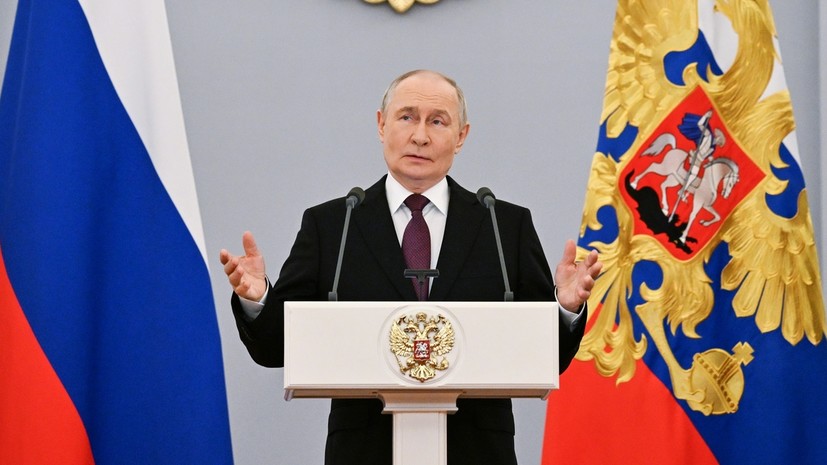 «Наращивают наступательные бюджеты»: Путин заявил, что Запад не скрывает подготовку к войне с Россией