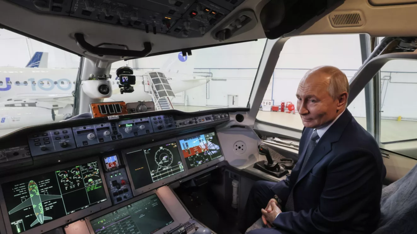 Путин: Россия сделает всё, чтобы её перевозчики летали отечественными самолётами