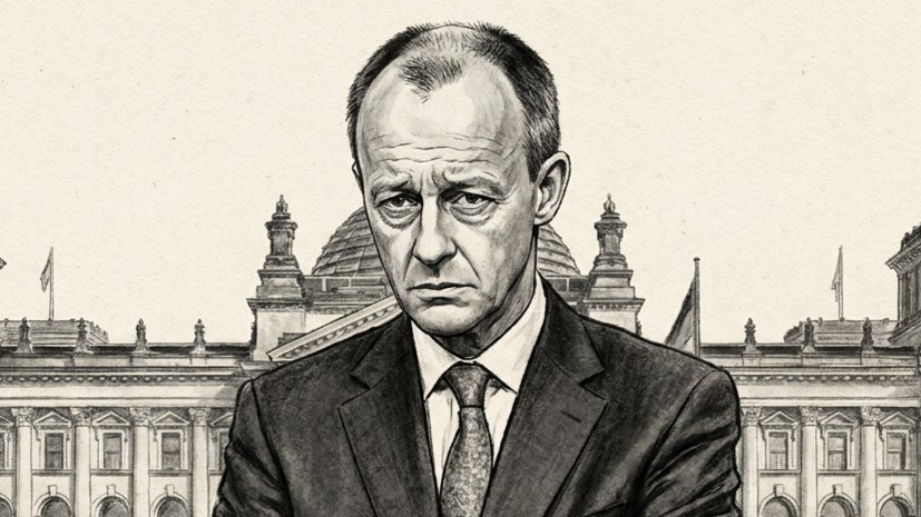 Мерц призвал заморозить линию фронта и начать переговоры по Украине