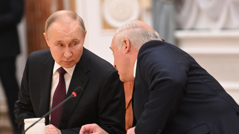 Путин и Лукашенко обсудили на Валдае Союзное государство и безопасность