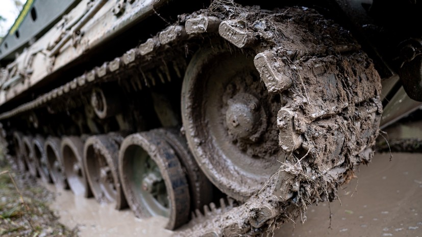 Минобороны: российские военные уничтожили танк Leopard под Константиновкой