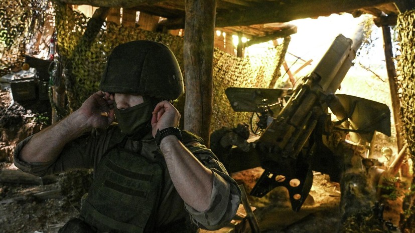 Артиллеристы «Южной» группировки уничтожили боевиков ВСУ под Константиновкой